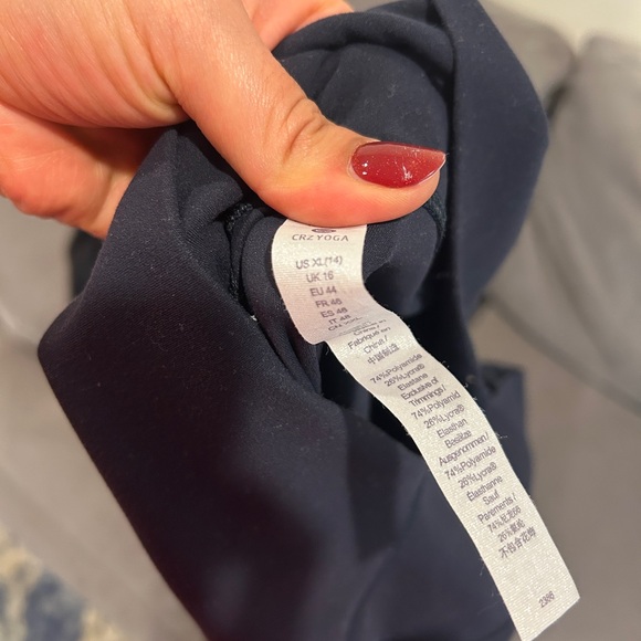 CRZ YOGA Butterlift Wide Leg Pants Lounge High Waisted Yoga Lounge Buttery - Picture 9 of 13